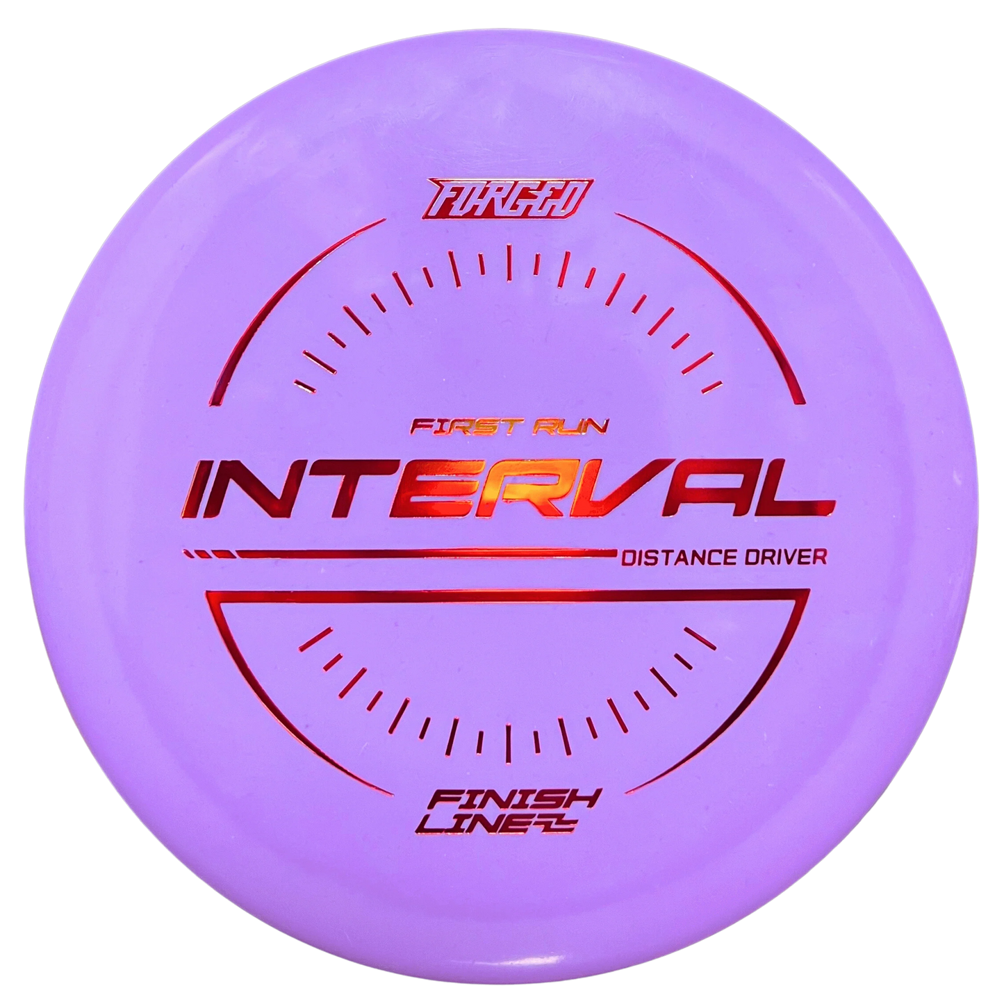 Finish Line Discs Interval Distance Driver Disc Golf in Forged Plastic