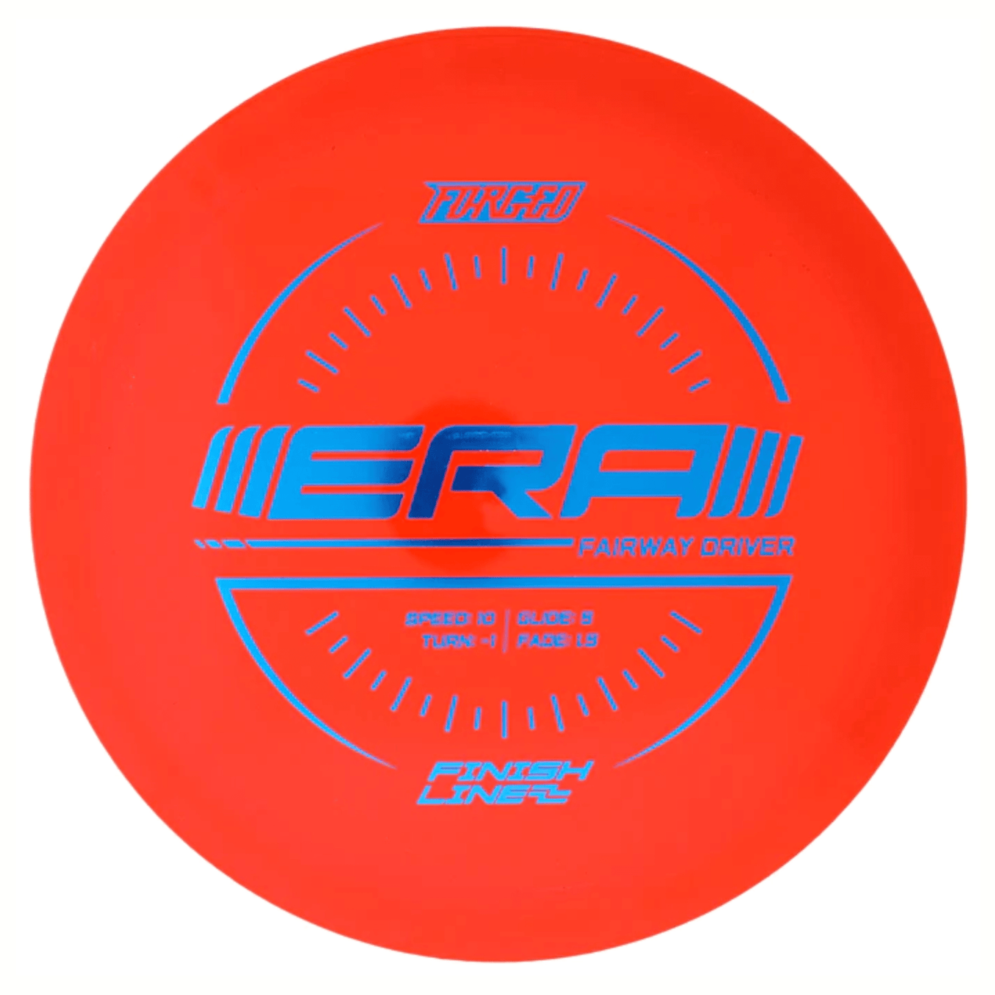 Red Finish Line Era disc golf disc
