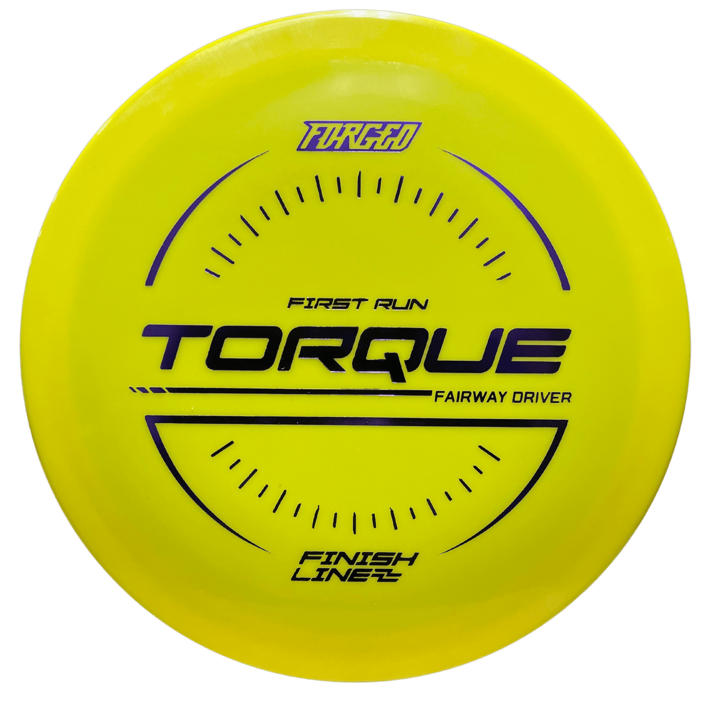 Finish Line Yellow Forged Torque Fairway Driver Disc