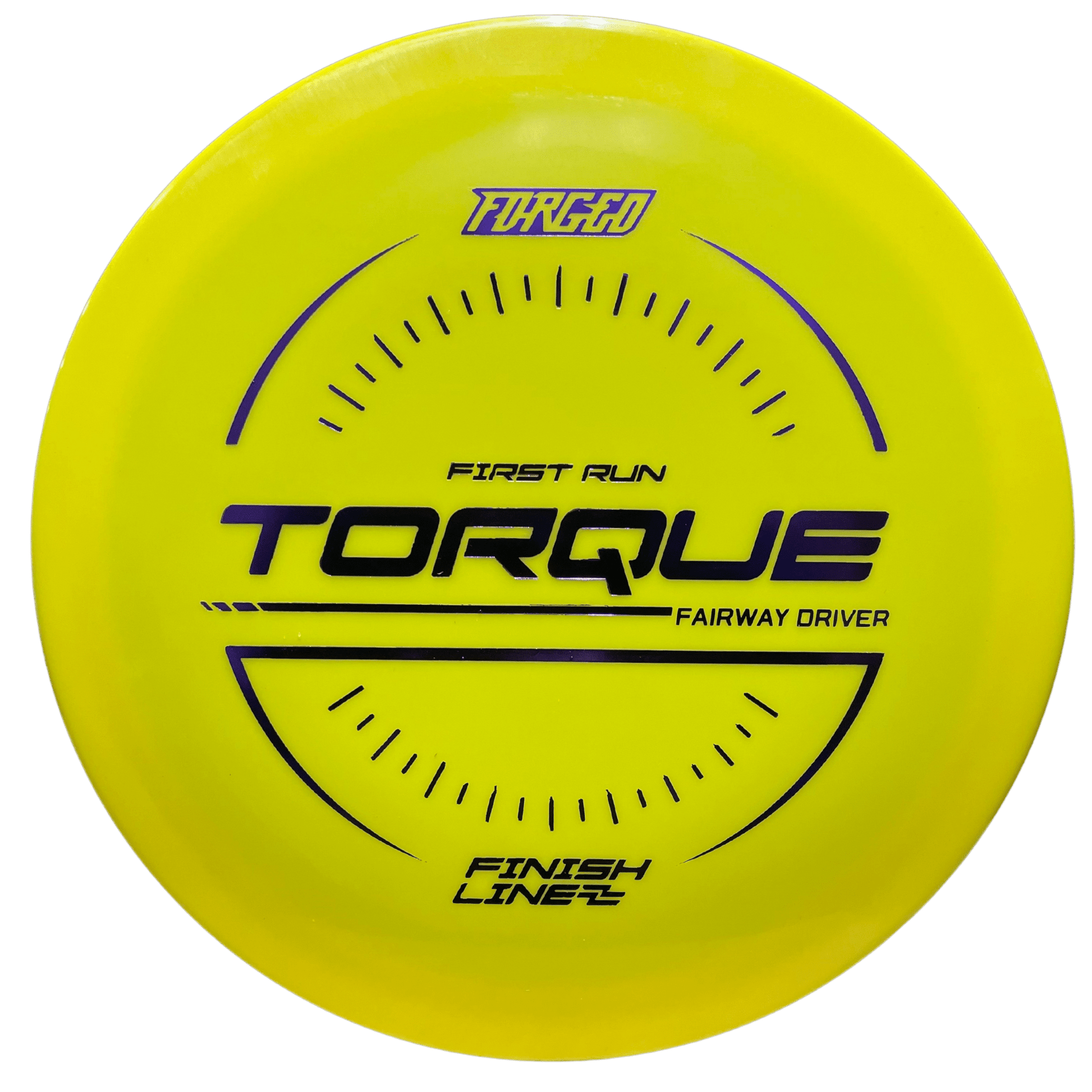 Finish Line Yellow Forged Torque Fairway Driver Disc